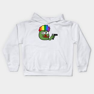 Belle Delphine's Clown Pepe The Frog Kids Hoodie